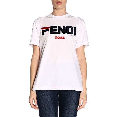 fendi t-shirt women's sale|Fendi tshirt women.